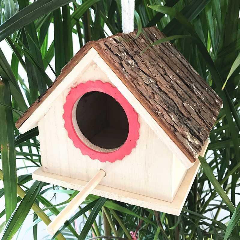 Outdoor Tree Parrot Breeding Box - A Natural Haven For Your Feathered Friends