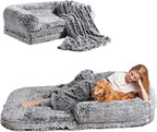 Foldable Bed for Both Humans and Dogs