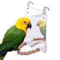 Acrylic Bird Mirror Toy: Enhance Your Parrot's Playtime!